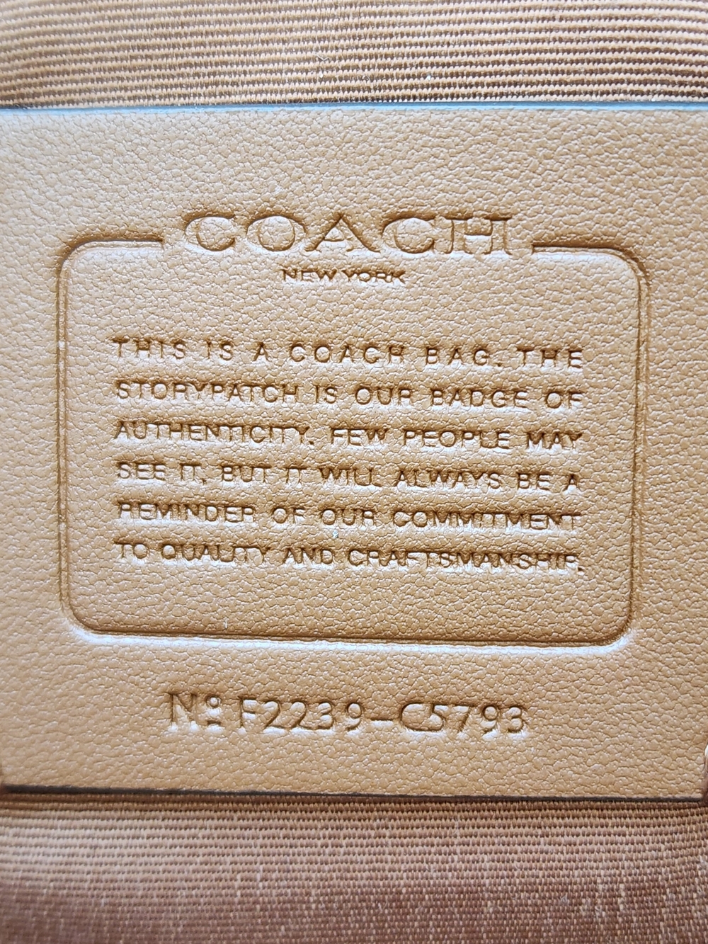 Coach Dempsey Tote 40 - Signature Jacquard Stripe & Leather Patch - Picture 13 of 16